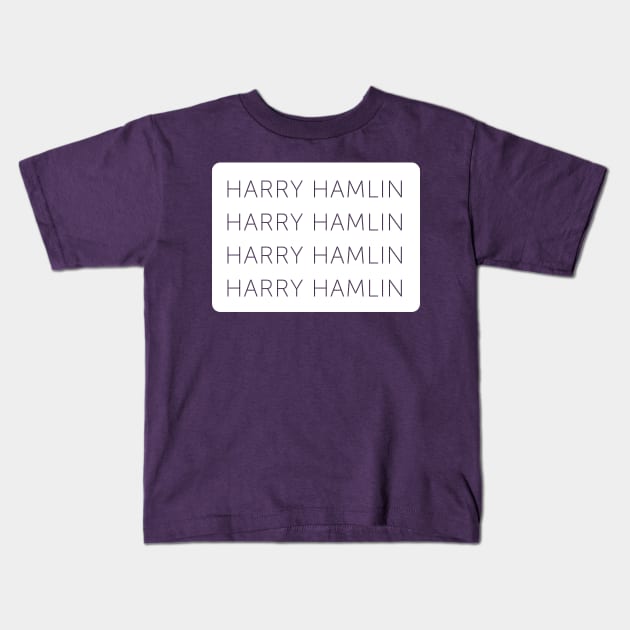 Harry Hamlin Kids T-Shirt by ScottyWalters